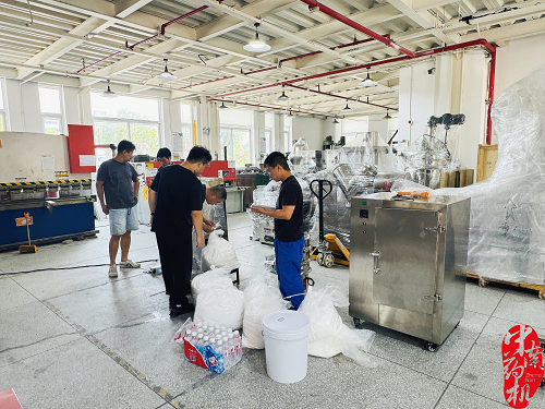 客戶現(xiàn)場試機(jī)圓滿成功，我司設(shè)備性能獲高度認(rèn)可